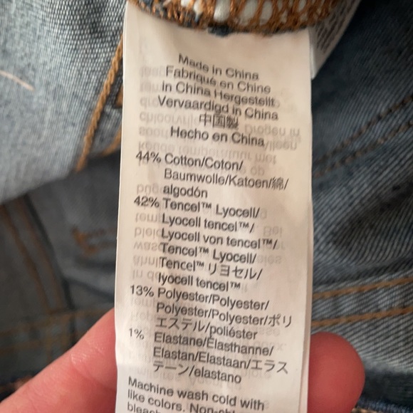 Madewell Mid-Rise 9” Skinny Blue Jeans size 27 - Picture 9 of 10